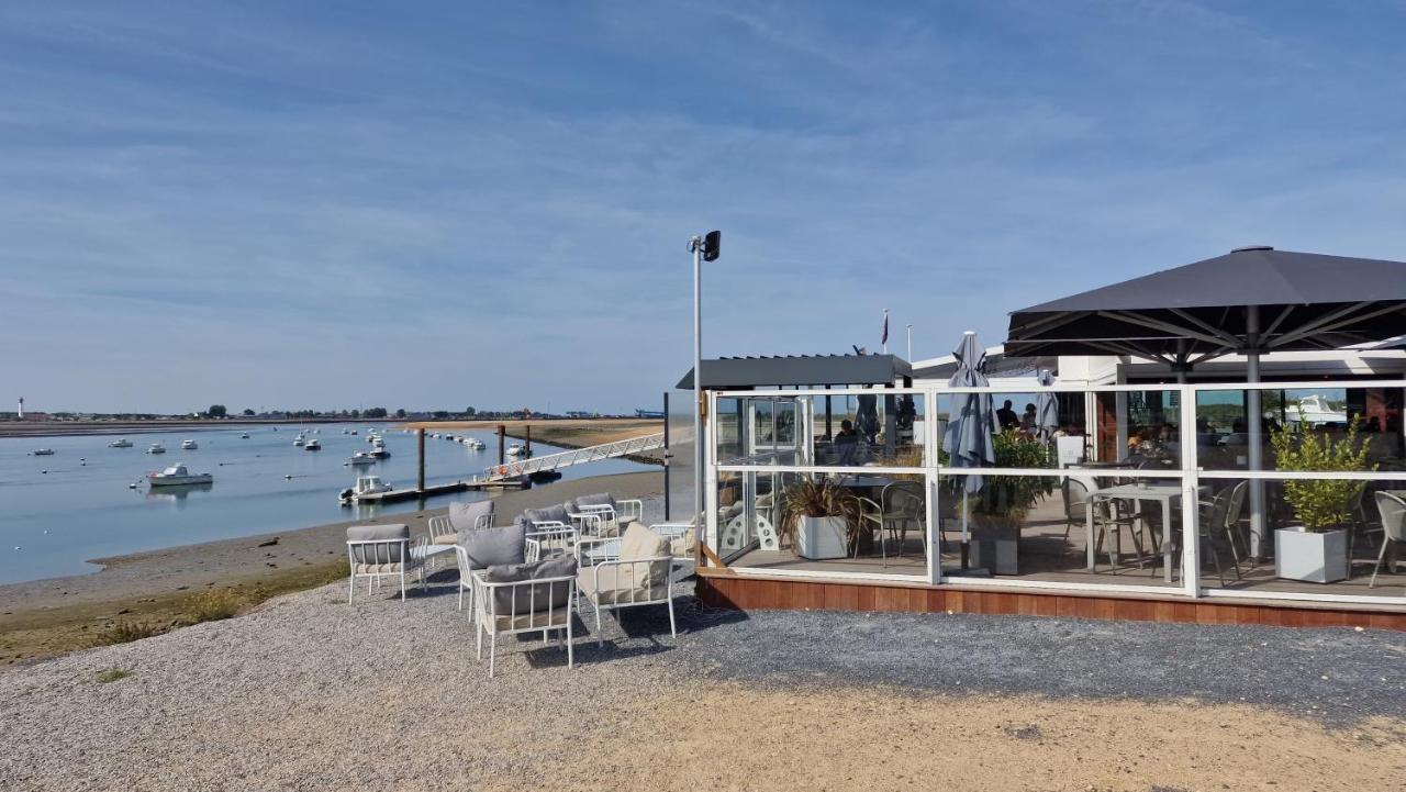 Appartement CAP HORN ensoleillé face port à Courseulles-sur-Mer Extérieur photo